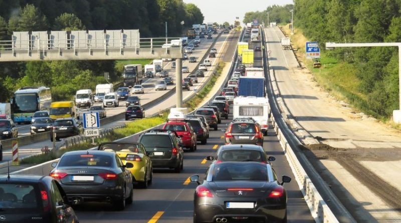 Traffic Jam Vehicles Highway Auto